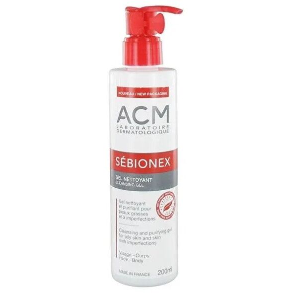 Laboratoire ACM, Sebionex, Purifying, Cleansing Gel, For Face, 200 ml For Women
