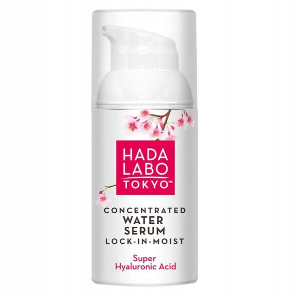 Hada Labo Tokyo, Concentrated Water, Hyaluronic Acid, Deep Hydration, Serum, For Face, 30 ml For Women
