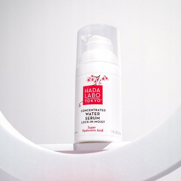 Hada Labo Tokyo, Concentrated Water, Hyaluronic Acid, Deep Hydration, Serum, For Face, 30 ml For Women