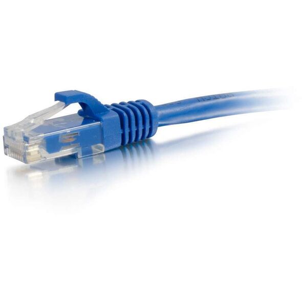 Kabel / 1 m Mlded/Btd Blue CAT5E PVC UTP PAT
