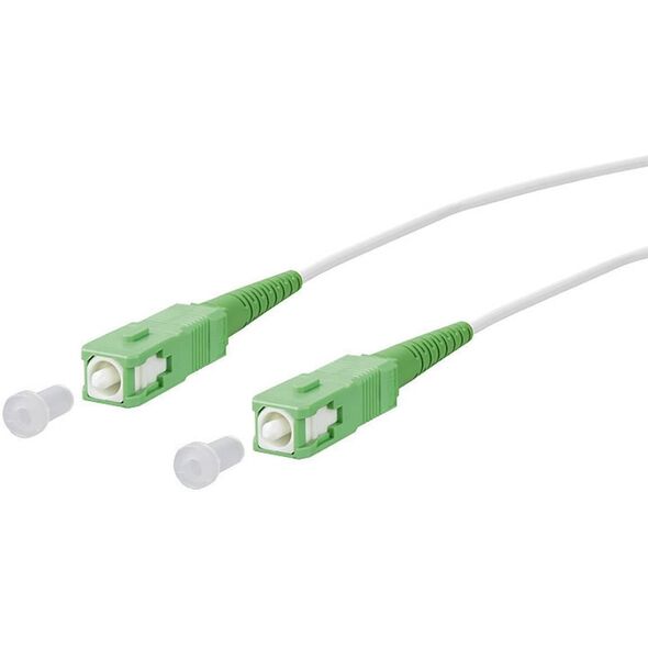 Kabel krosowy METZ CONNECT OpDAT, SC-S APC/SC-S APC OS2, 3 m