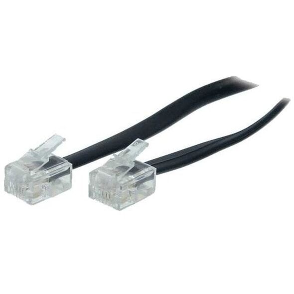 Anschlusskabel RJ11/RJ11 (6/4, 1:1) 1,5m sw (VF v.5)