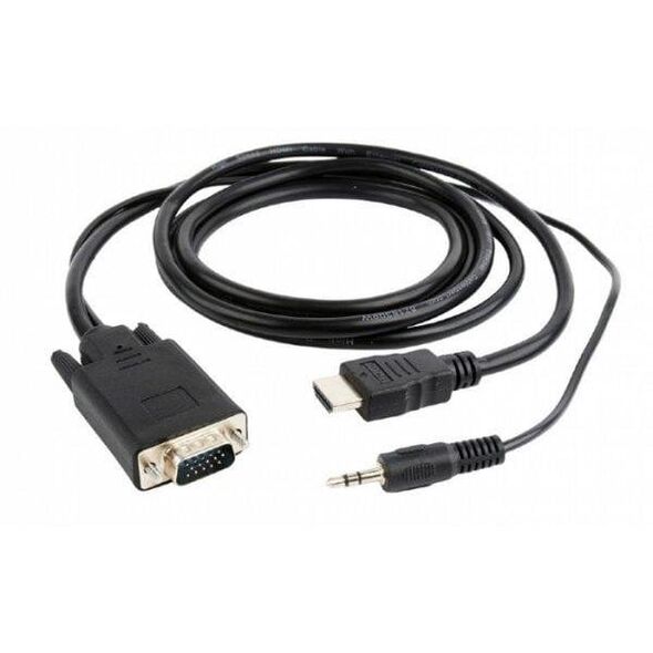 HDMI male - VGA male / 3.5 mm male 1.8 m (84099)