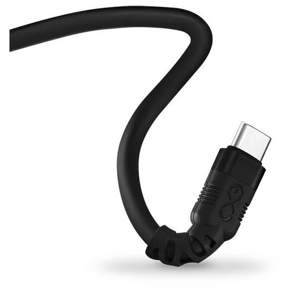 Kabel eXc Whippy Pro USB-C/USB-C 0,9m czarny - Gwarancja bezpieczeństwa. Proste raty. Bezpłatna wysyłka od 170 zł.