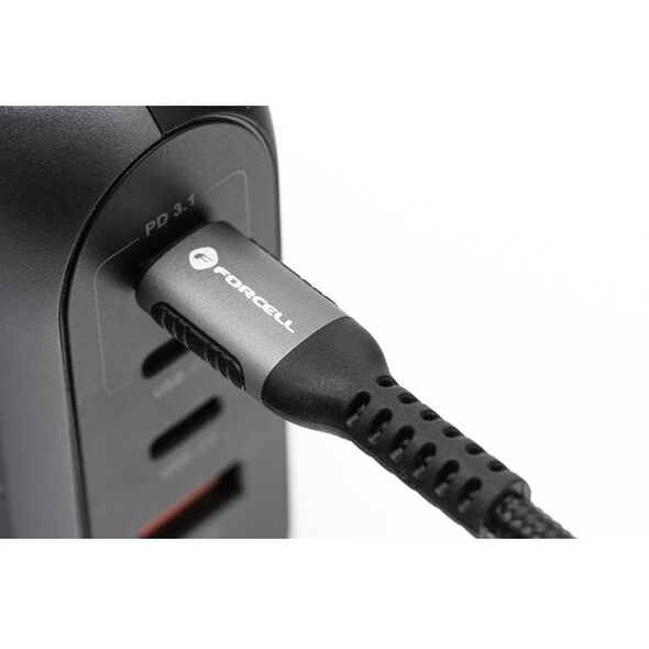 Kabel USB A do Lightning Forcell F-Energy 2,4A 12W Cafule 0,5 m C257 czarny