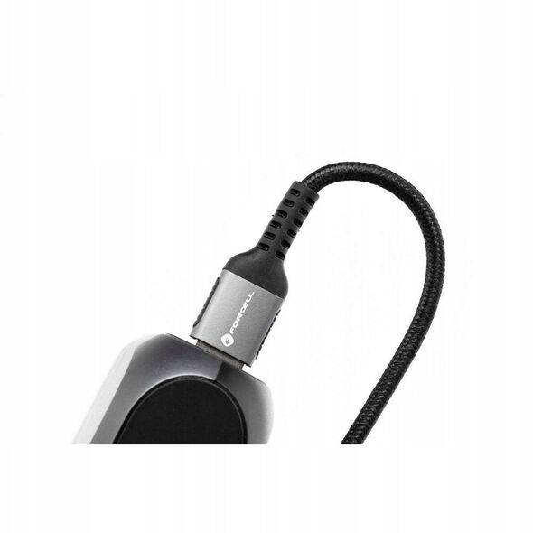 Kabel USB A do USB C Forcell F-Energy QC4.0 3A 66W Cafule 0,5 m C256 czarny
