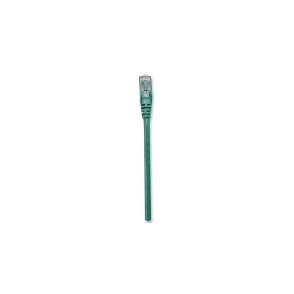 Patchcord Cat6 UTP 0,3m 100% CU zielony