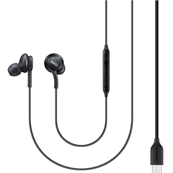 Samsung EO-IC100B Zestaw słuchawkowy Przewodowa Douszny Połączenia/muzyka Czarny