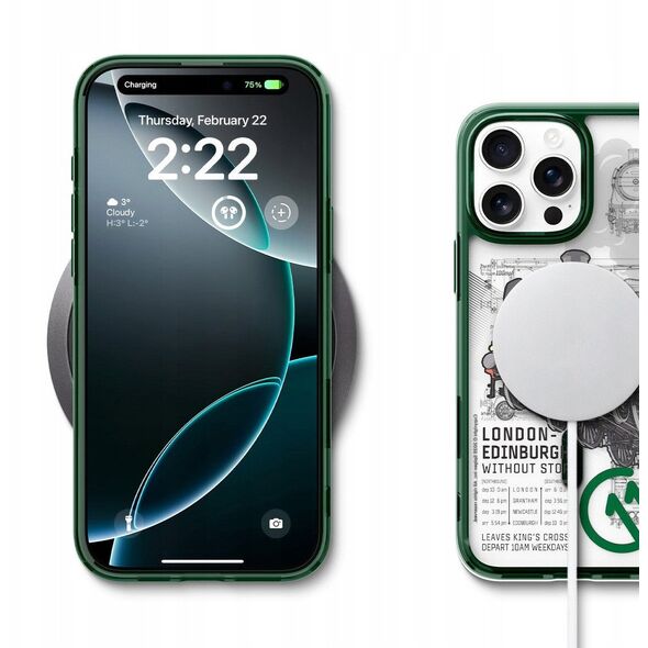 Spigen c11 Ultra Hybrid T MagSafe, scotsman fir - iPhone 16 Pro