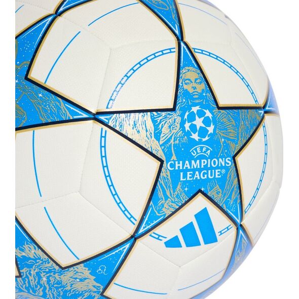 Piłka nożna adidas UCL Training 25/26 League Stage biało-niebieska JP1534 5
