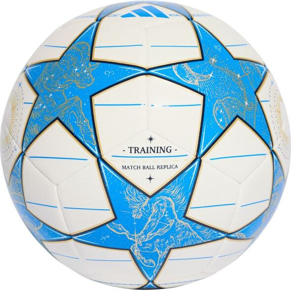 Piłka nożna adidas UCL Training 25/26 League Stage biało-niebieska JP1534 5