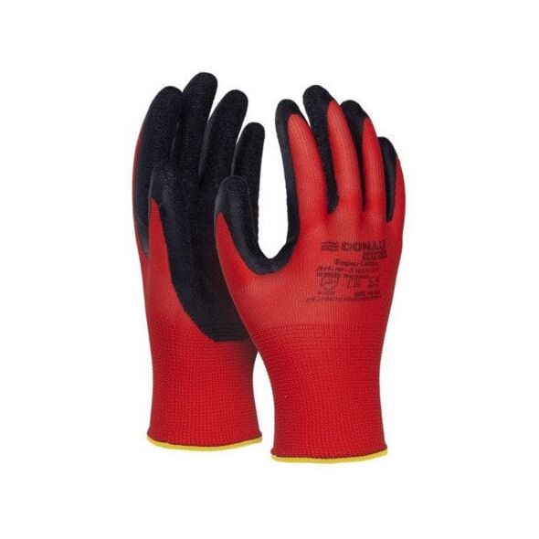Rękawice Donau Safety Super Latex rozm.10 czerwone