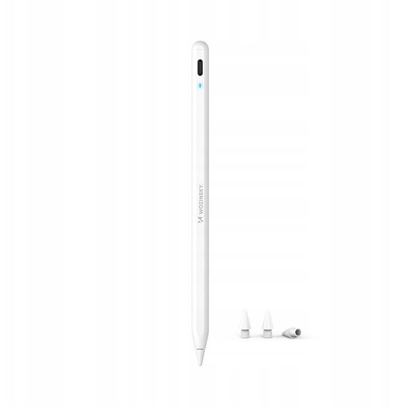 Rysik Wozinsky WRA-08  Stylus do iPad USB-C szybkie ładowanie Apple iPad 2018-2025 - biały