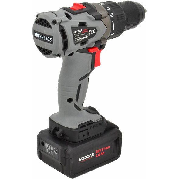 HOOZAR WKRĘTARKA 18V 2x4.0Ah 60Nm CD60BL-M2