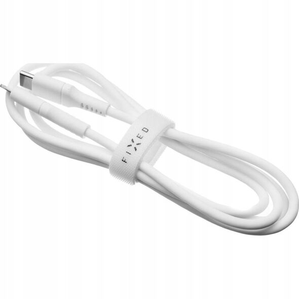 Fixed USB-C/USB-C i obsługą PD, 0,5 m, USB 2.0, 60 W, biały