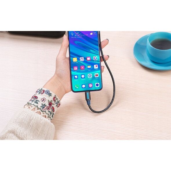 Vention USB 2.0 A do USB-C, 5A, 1m czarny