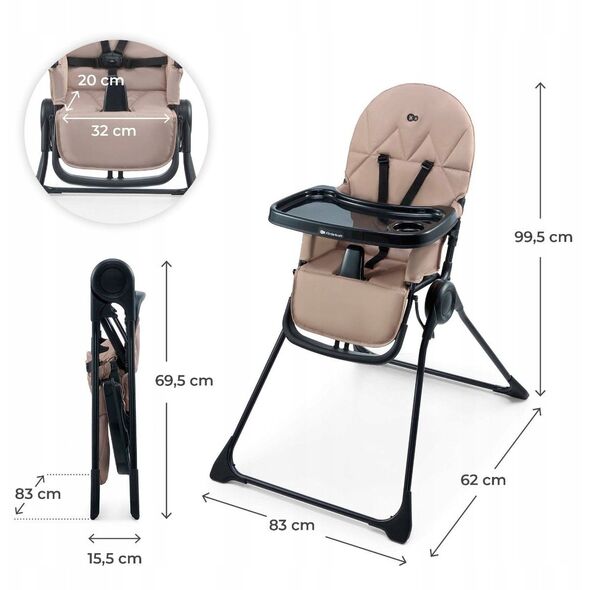 Kinderkraft Binci bezowe
