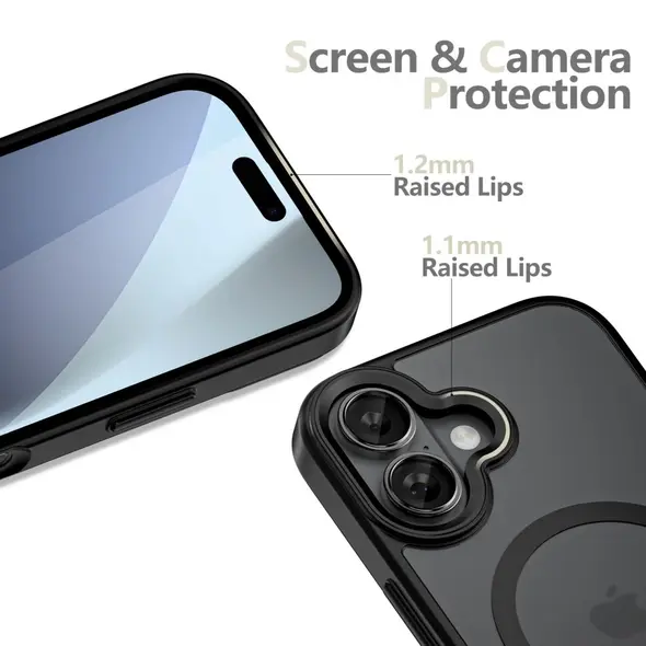 Etui Tech-Protect MagMat Xt 4-set MagSafe do Apple iPhone 17 Matte Black