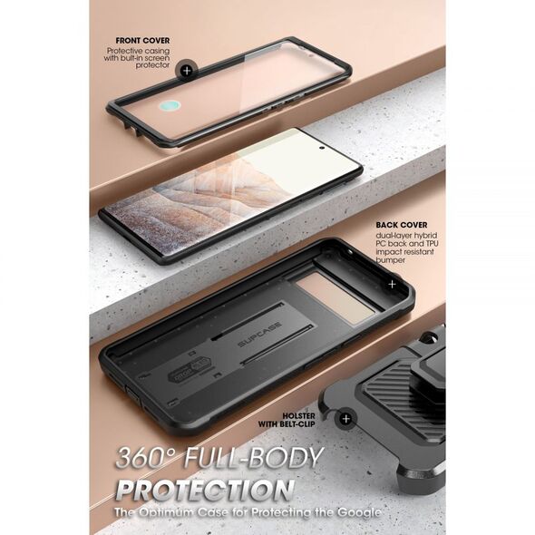 Etui Supcase Unicorn Beetle Pro Google Pixel 6 Pro Black