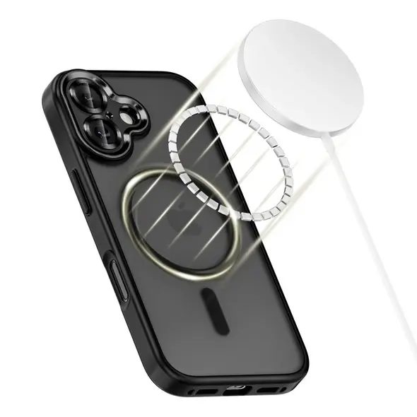 Etui Tech-Protect MagCam MagSafe do Apple iPhone 17 Matte Black