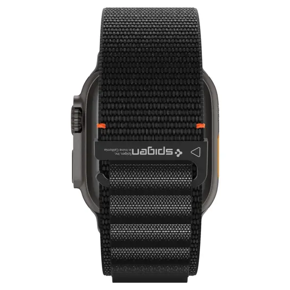 Pasek Spigen WBF1 Band do Apple Watch 6/7/8/9/10/SE/Ultra 1/2 44/45/46/49mm Black
