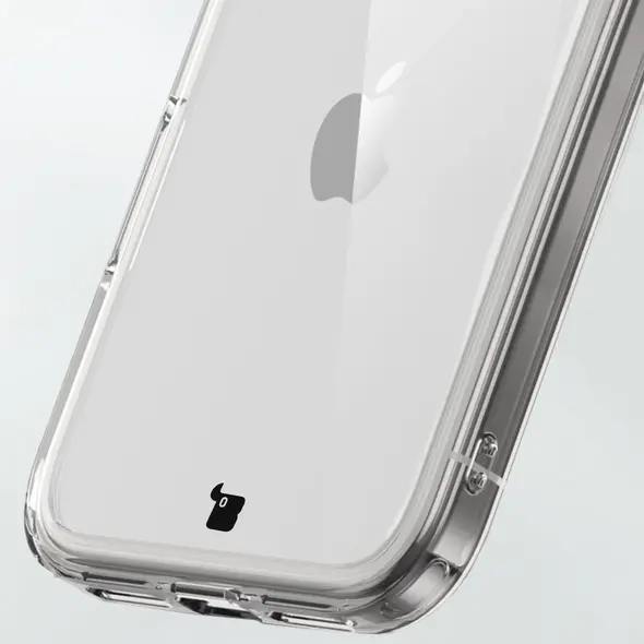 Etui Bizon Case Halo do Apple iPhone 17 Pro przezroczyste