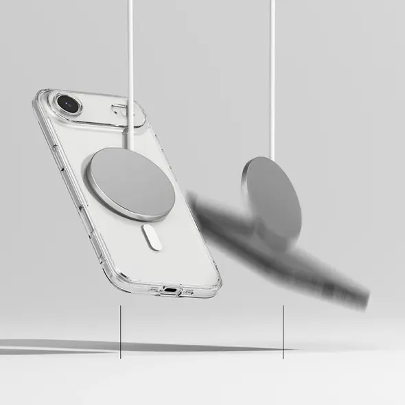 Etui Ringke Fusion Magnetic MagSafe do Apple iPhone 17 Air Clear