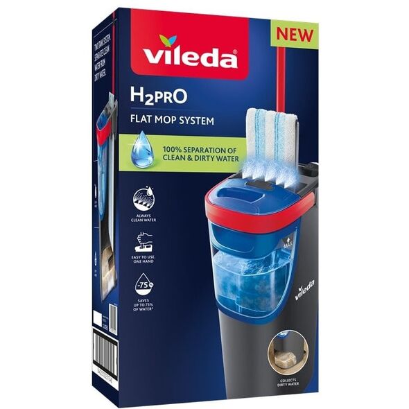 Mop płaski Vileda H2prO Flat