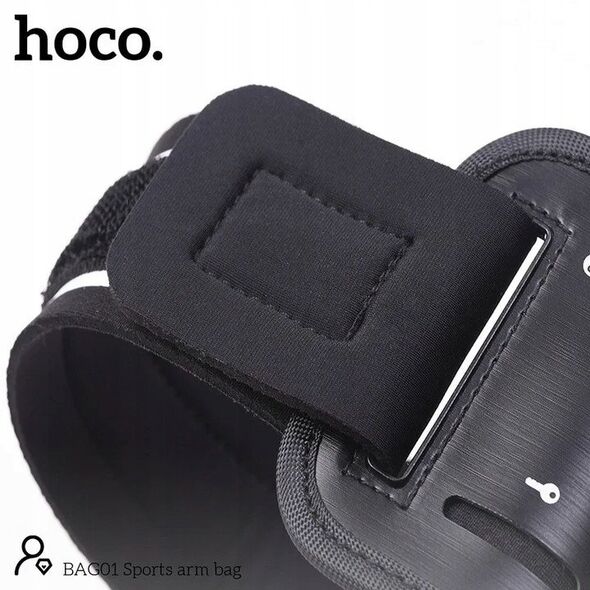 Etui na telefon do biegania Hoco BAG01 czarne