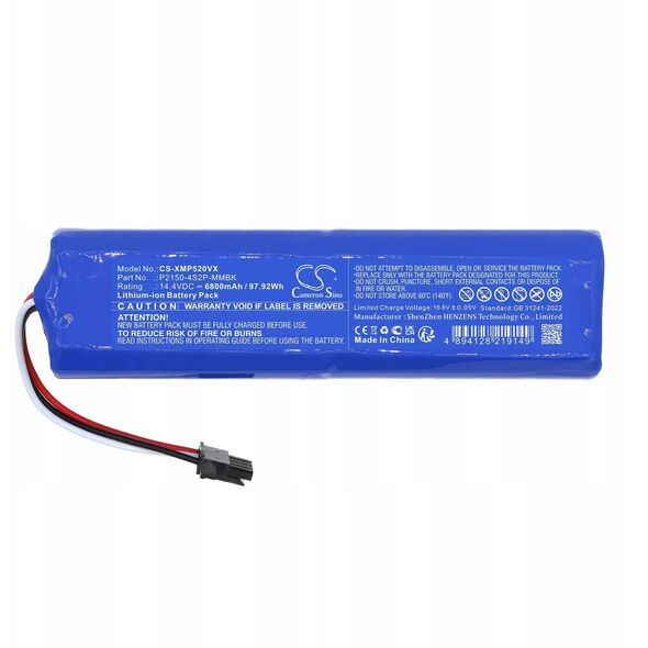 Akumulator Bateria Typu P2150-4s2p-mmbk Do Xiaomi 34264 Dreame Bot L10 L10s / Cs-xmp520vx