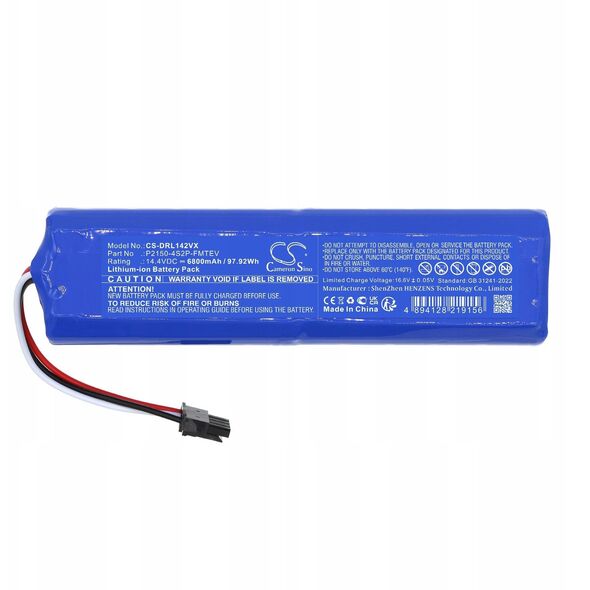 Akumulator Bateria Typ P2150-4s2p-fmtev Do Dreame Mova S10 Plus Rls42sd / Cs-drl142vx