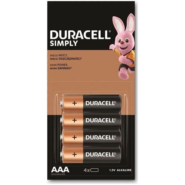 Duracell Bateria AAA / R03 4 szt.