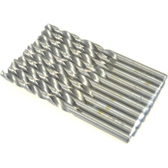 Wiertło AWTools do metalu HSS walcowe 6mm 10szt. (AW41060)