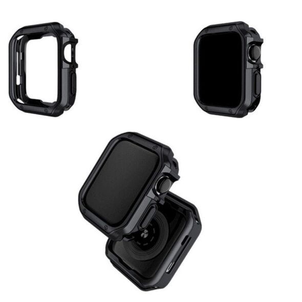 Etui Soft Strong Watch Case na Apple Watch 42 mm (Series 1/2/3) - czarne