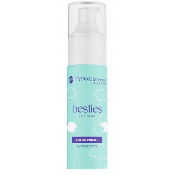 BELL HYPOAllergenic x Besties Nawilżająca baza hypoalergiczna pod makijaż wyrównująca koloryt skóry 01 Bright Sunshine 30 g