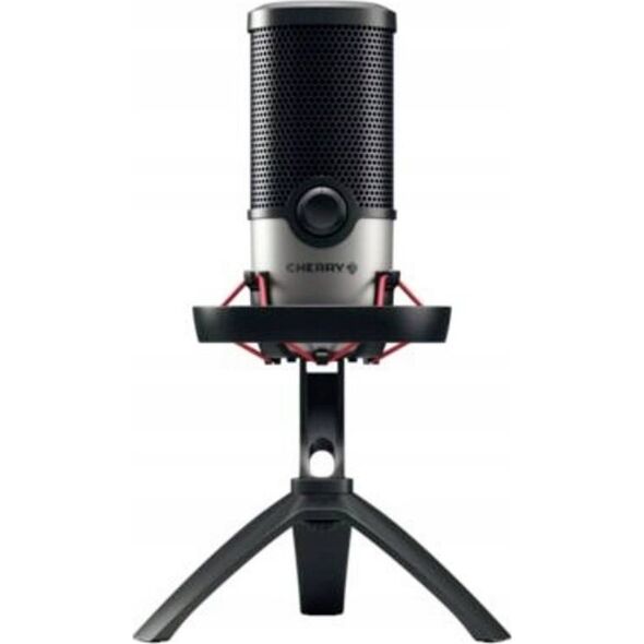 Mikrofon Cherry CHERRY UM 6.0 Advanced, microphone (black/silver, USB-C, jack)