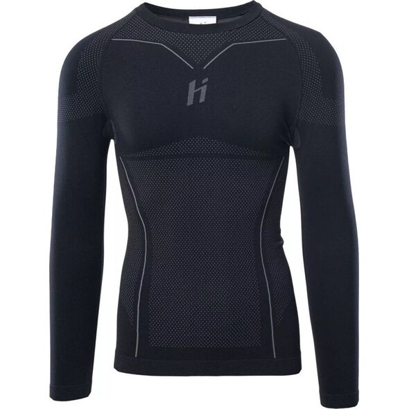 Huari Męska bluzka termoaktywna Huari TERM BLOUSE SENIOR black bean rozmiar m/l