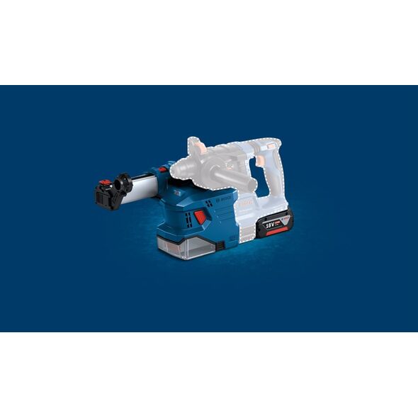 Odkurzacz przemysłowy Bosch Bosch cordless dust extractor GDE 18V-12 Professional, attachment (blue, without battery and charger)