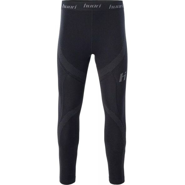 Męskie kalesony termoaktywne Huari TERM PANTS SENIOR black bean rozmiar M/L