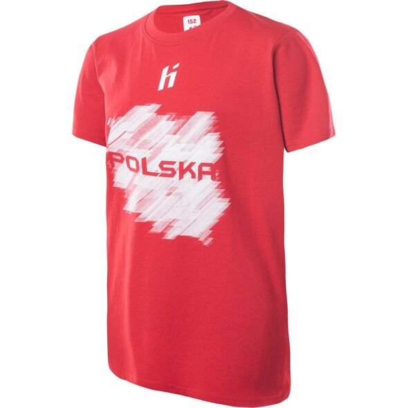 Dziecięca koszulka z krótkim rękawem Huari Poland Fan Junior rozmiar 146