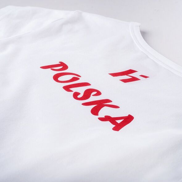Damska koszulka z krótkim rękawem Huari Poland Fan Lds rozmiar M