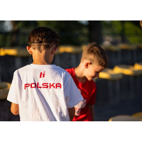 Dziecięca Koszulka Poland Fan Junior  rozmiar 152 [cze]
