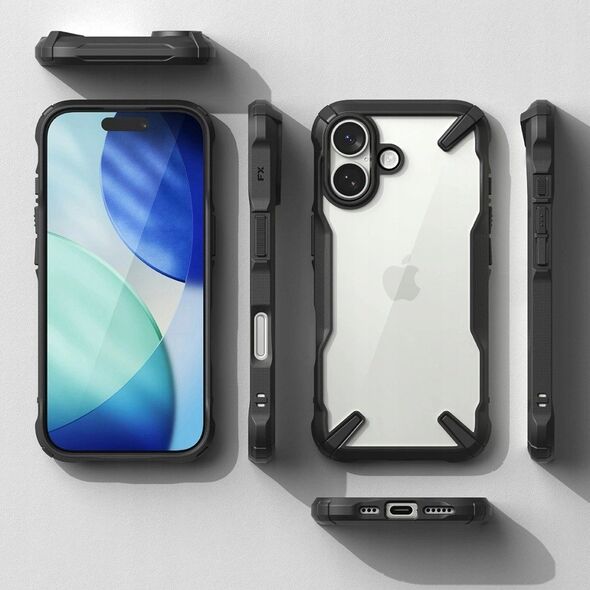 Etui Ringke Fusion-X do Apple iPhone 17 Black