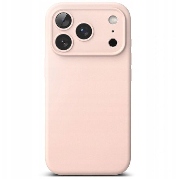 Etui Ringke Silicone Magnetic MagSafe do Apple iPhone 17 Pro Pink Sand