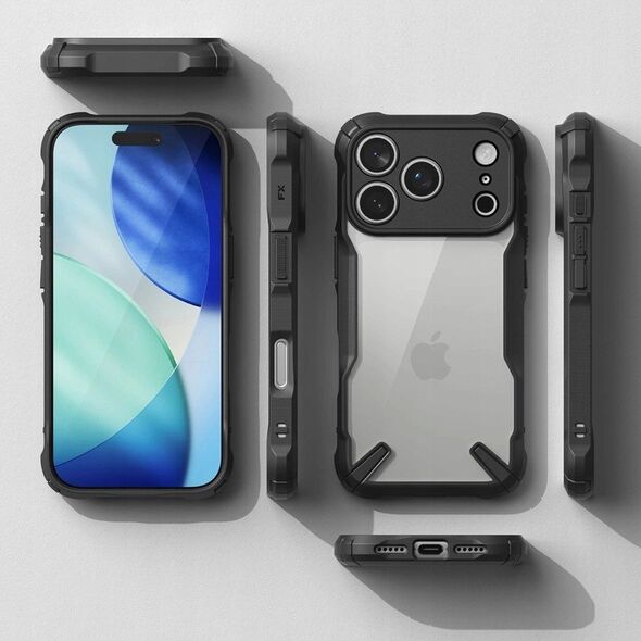 Etui Ringke Fusion-X do Apple iPhone 17 Pro Max Black