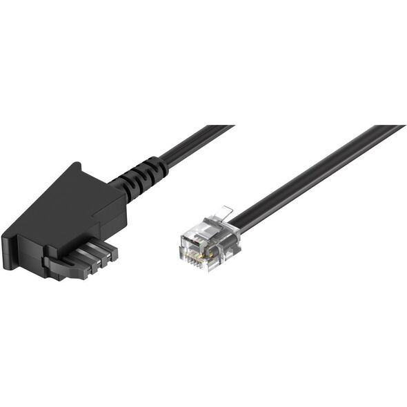 Kabel przyłączeniowy TAE-F (uniwersalny układ styków) - Długość kabla 10 m