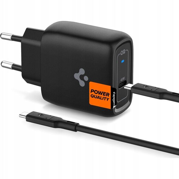 Spigen ArcStation Pro 45W Wall Charger, black - GaN / 1-Port