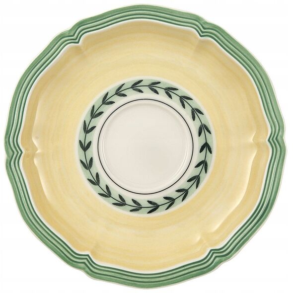 „Villeroy & Boch“ kavos/arbatos lėkštė 15 cm prancūziškas „Garden Fleurence“