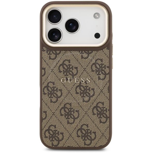 Case Guess 4G PU Classic Logo MagSafe for iPhone 17 Pro brown