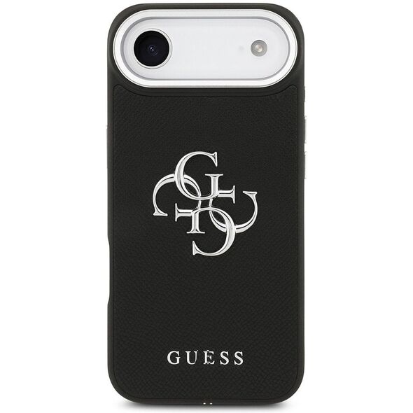 Case Guess Grained Big 4G Classic Logo for iPhone 17 Air black